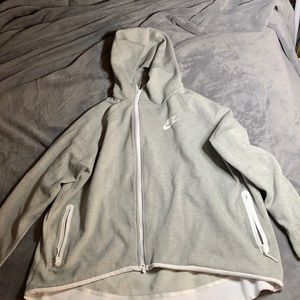 COPY - NIKE Double Zippered Women’s Gray Hoodie Size XXL